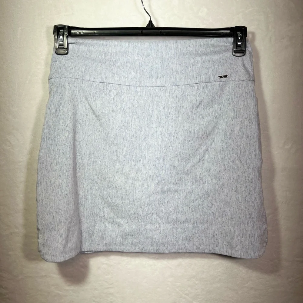 S.C.&Co Blue White Tummy Control Skort Womens L Stretch Summer Golf - Picture 10 of 10